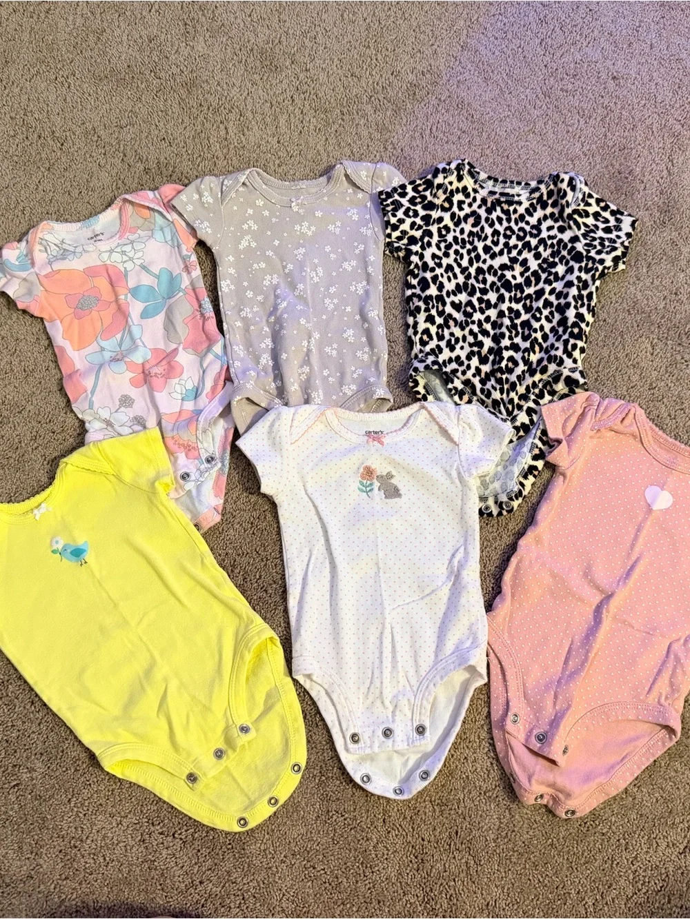 Carter's 0-3 month One-Piece Lot